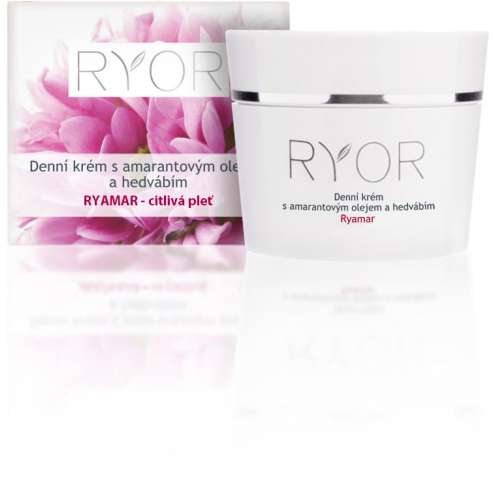 RYOR Ryamar - Day Cream with Amaranth Oil and Silk, 50 ml.